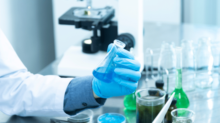 Filorga products being created in a science lab