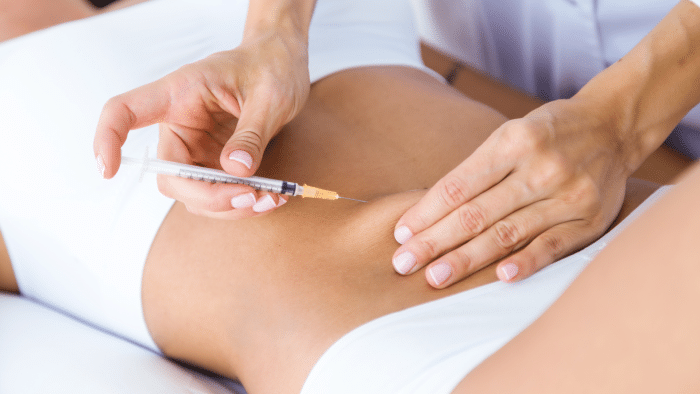 Receiving Alidya injections to address cellulite.