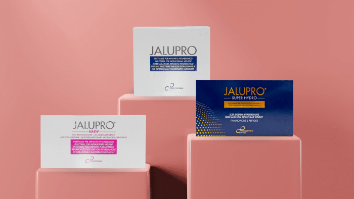 The different Jalupro injections.
