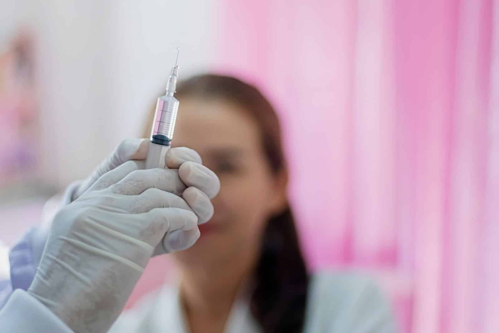 Botox injection.