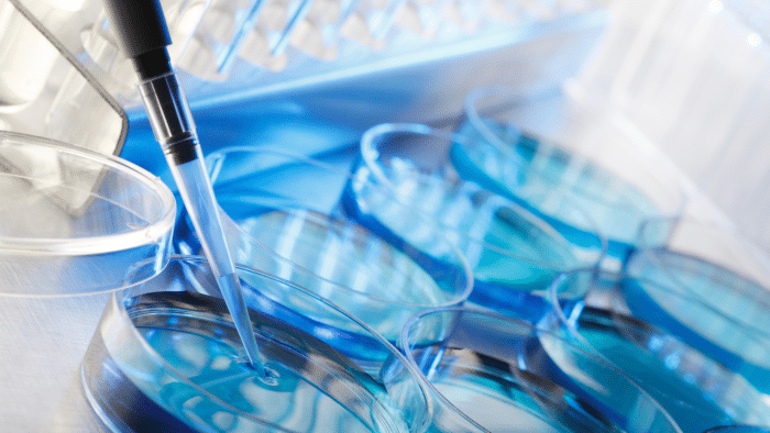 Scientists researching Botox.