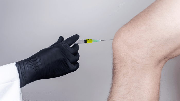 Knee injections.