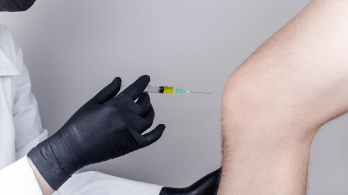 Knee injections.