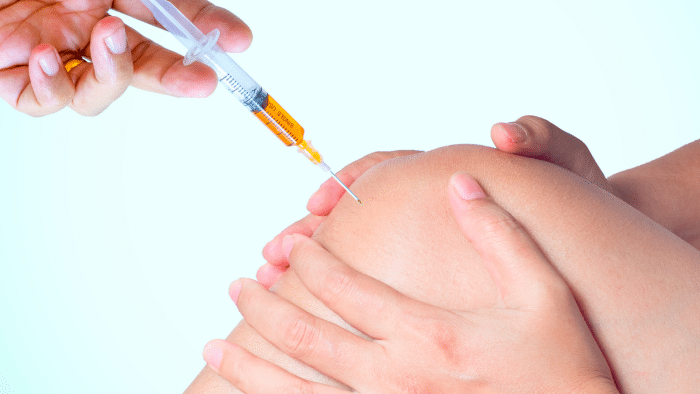 Knee injections.