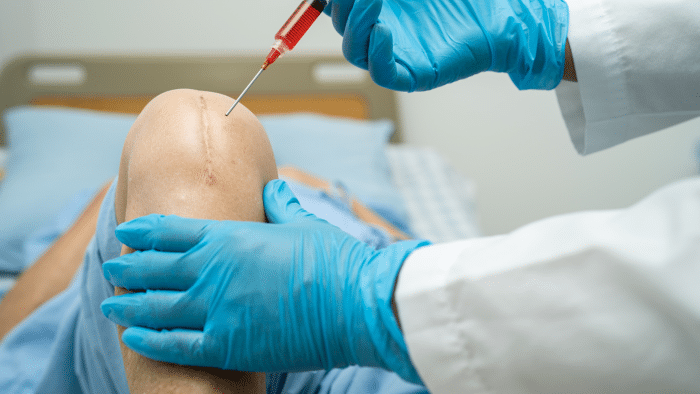 Knee injections.