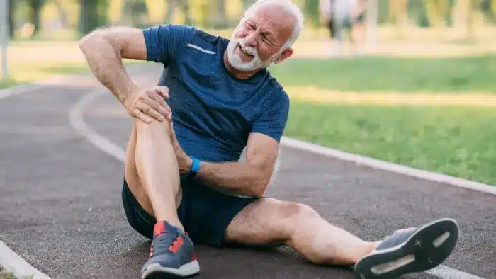 Knee treatment.