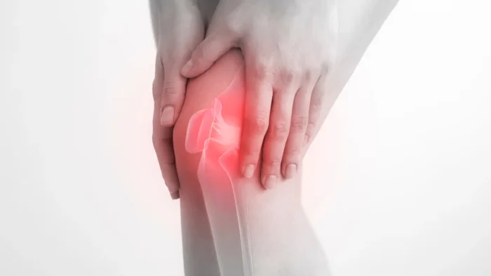 Knee pain.