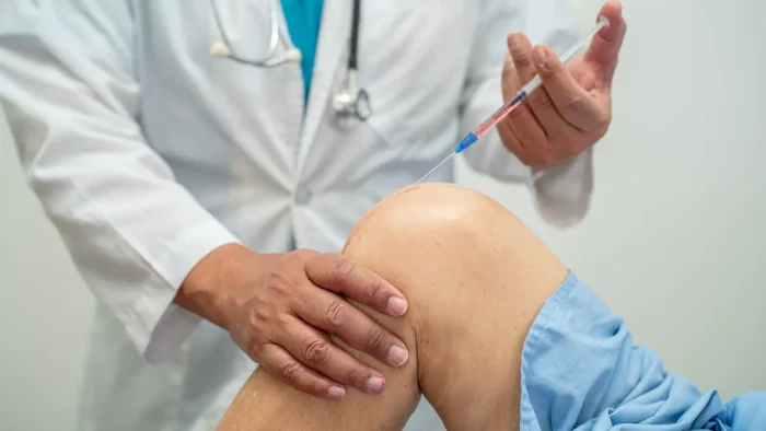 Knee injections.
