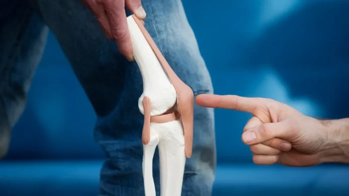 Knee injection. 