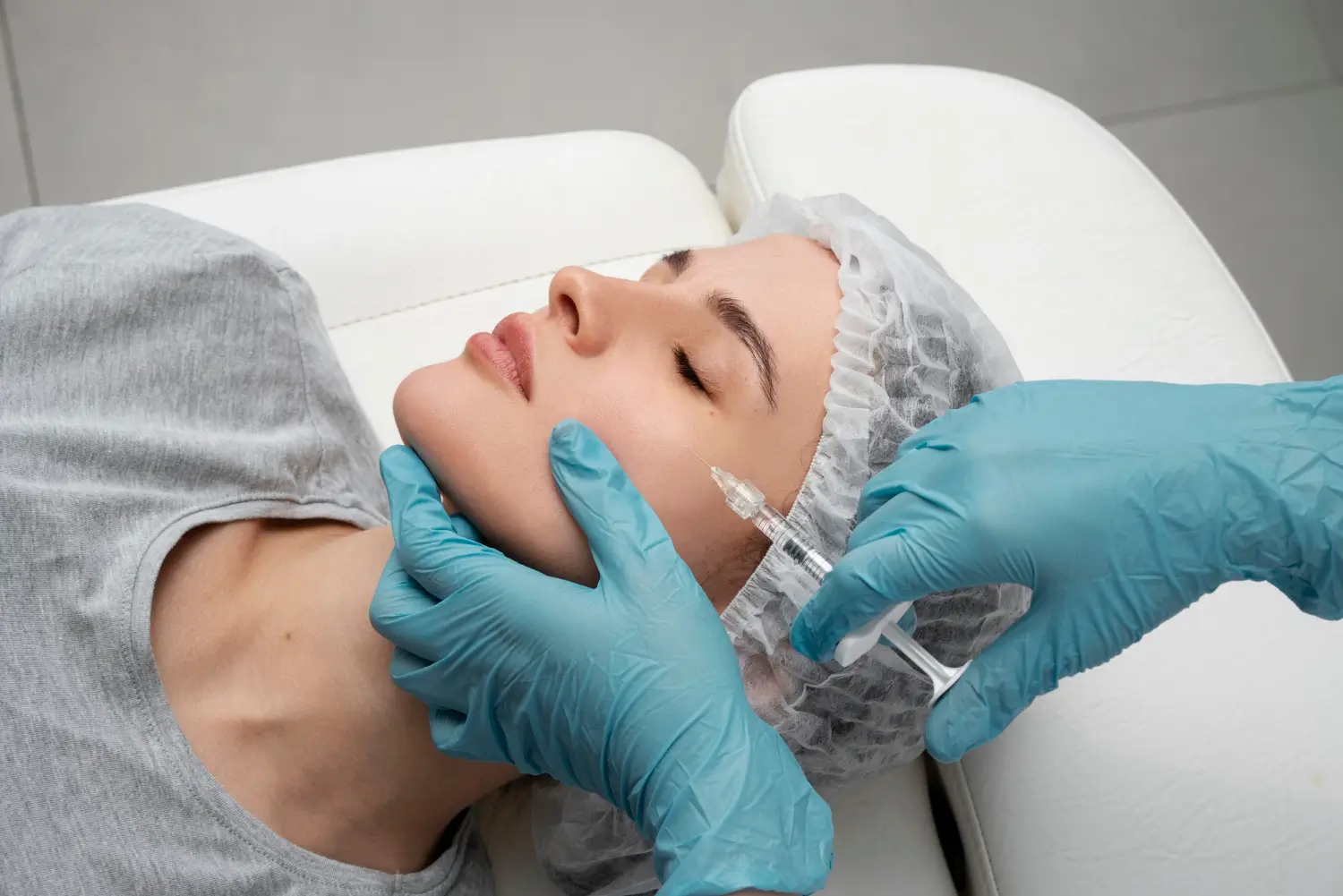 Facial filler procedure.