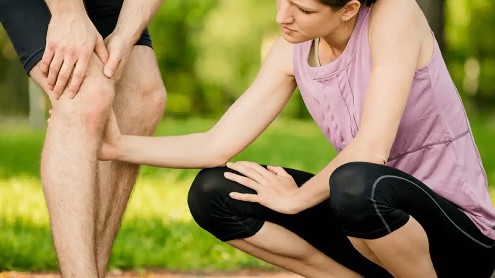 Knee pain. 