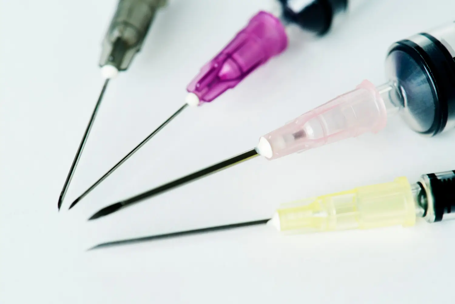 Different syringes.