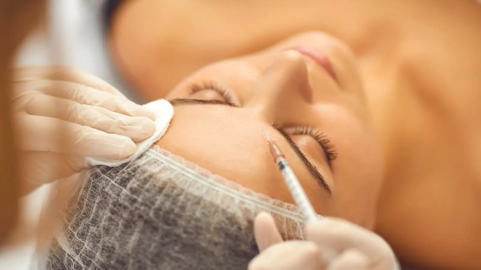 Facial injection.