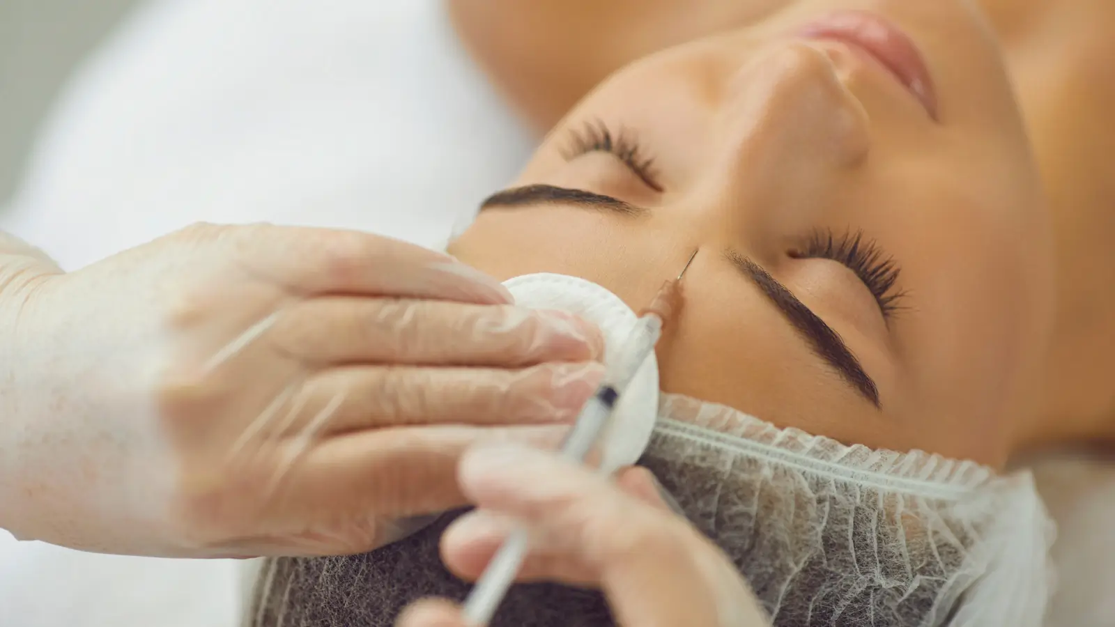 Facial injection.