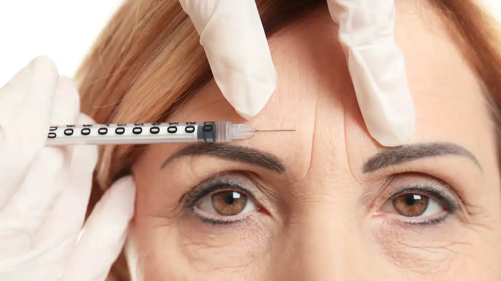 Facial injection.